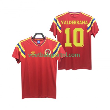 Colombia VALDERRAMA 10 Retro Uit Shirt 1990
